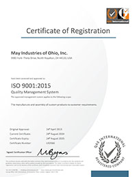 May QSM Certificate